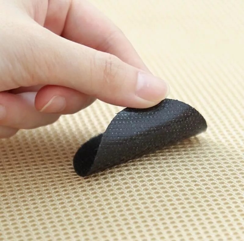 okrúhle podložky na suchý zips